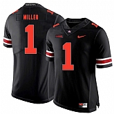 Ohio State Buckeyes 1 Braxton Miller Black Shadow Nike College Football Jersey Dzhi,baseball caps,new era cap wholesale,wholesale hats